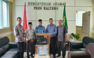 MTs Annur Terima Bantuan Server dan Jaringan Komputer CBT Direktorat KSKK Madrasah 2021
